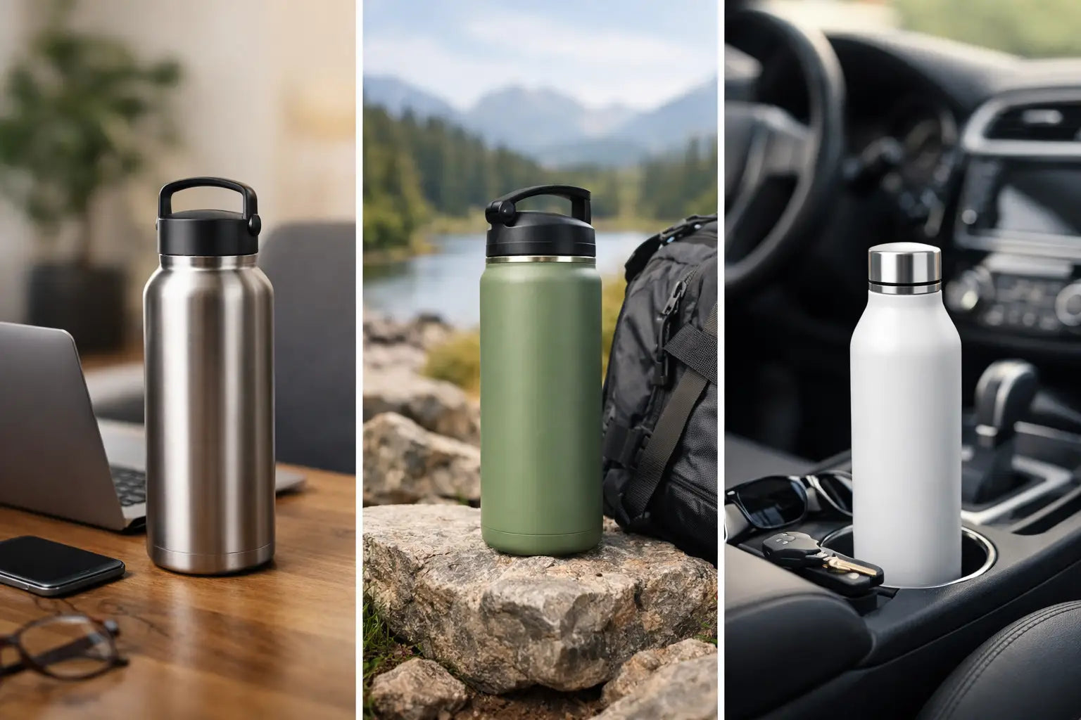 Insulated Bottles That Fit Real Life
