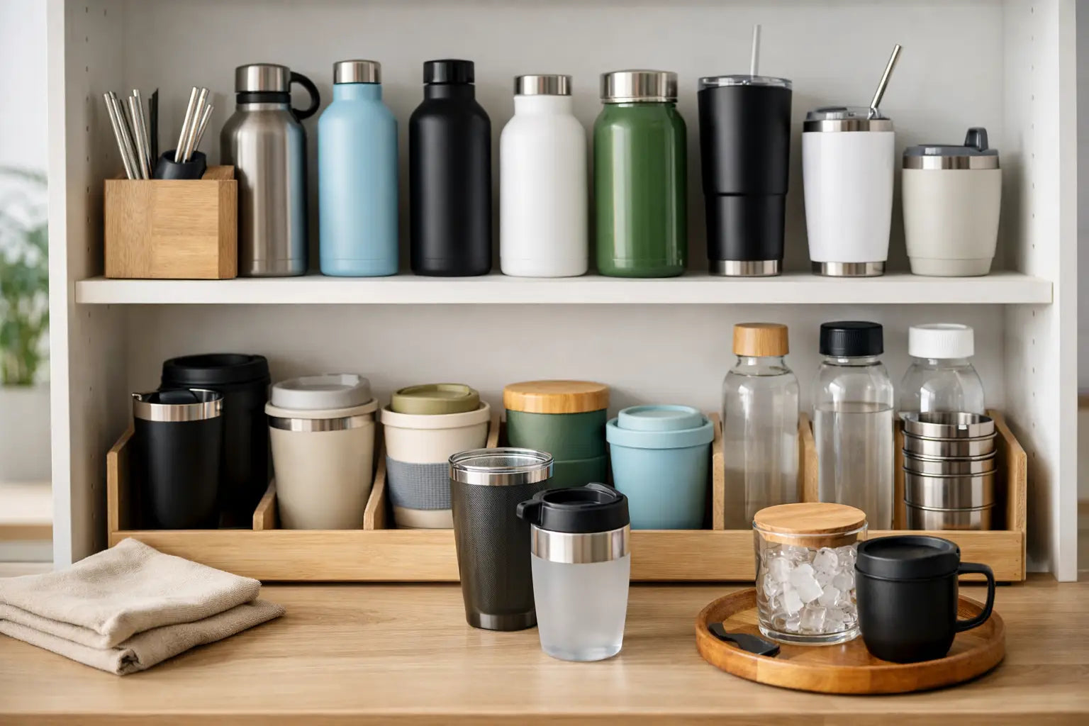 How to Organize a Reusable Drinkware Collection