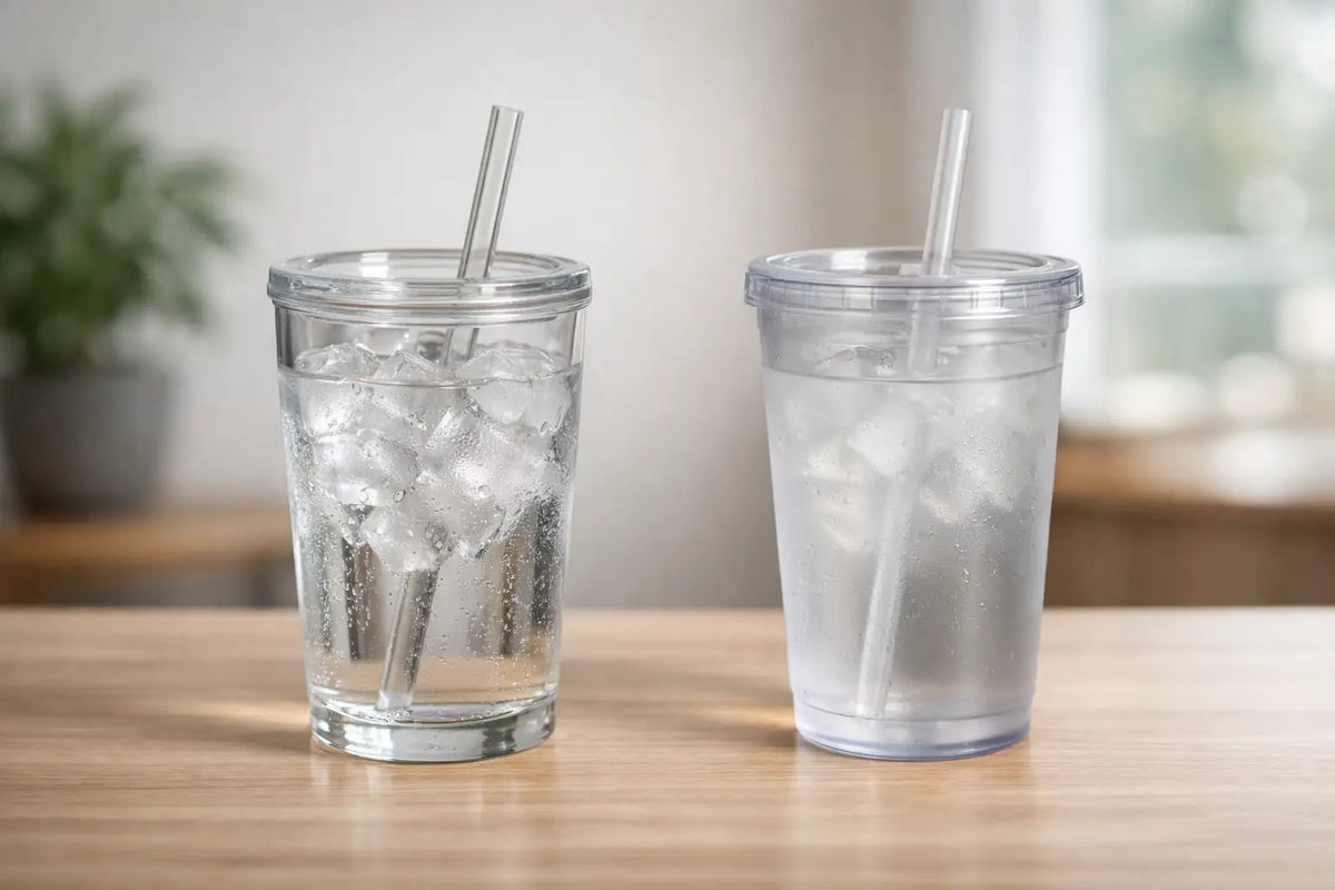 Glass Tumbler vs Plastic Tumbler Compared