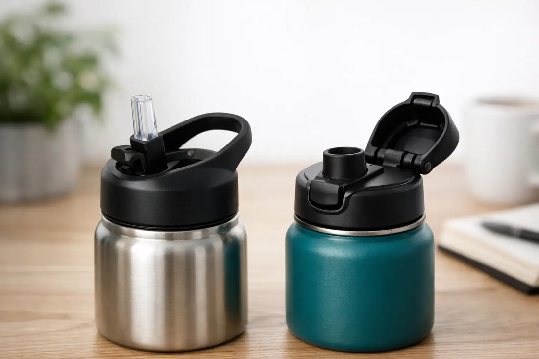 Straw Lid vs Flip Top for Your Everyday Routine