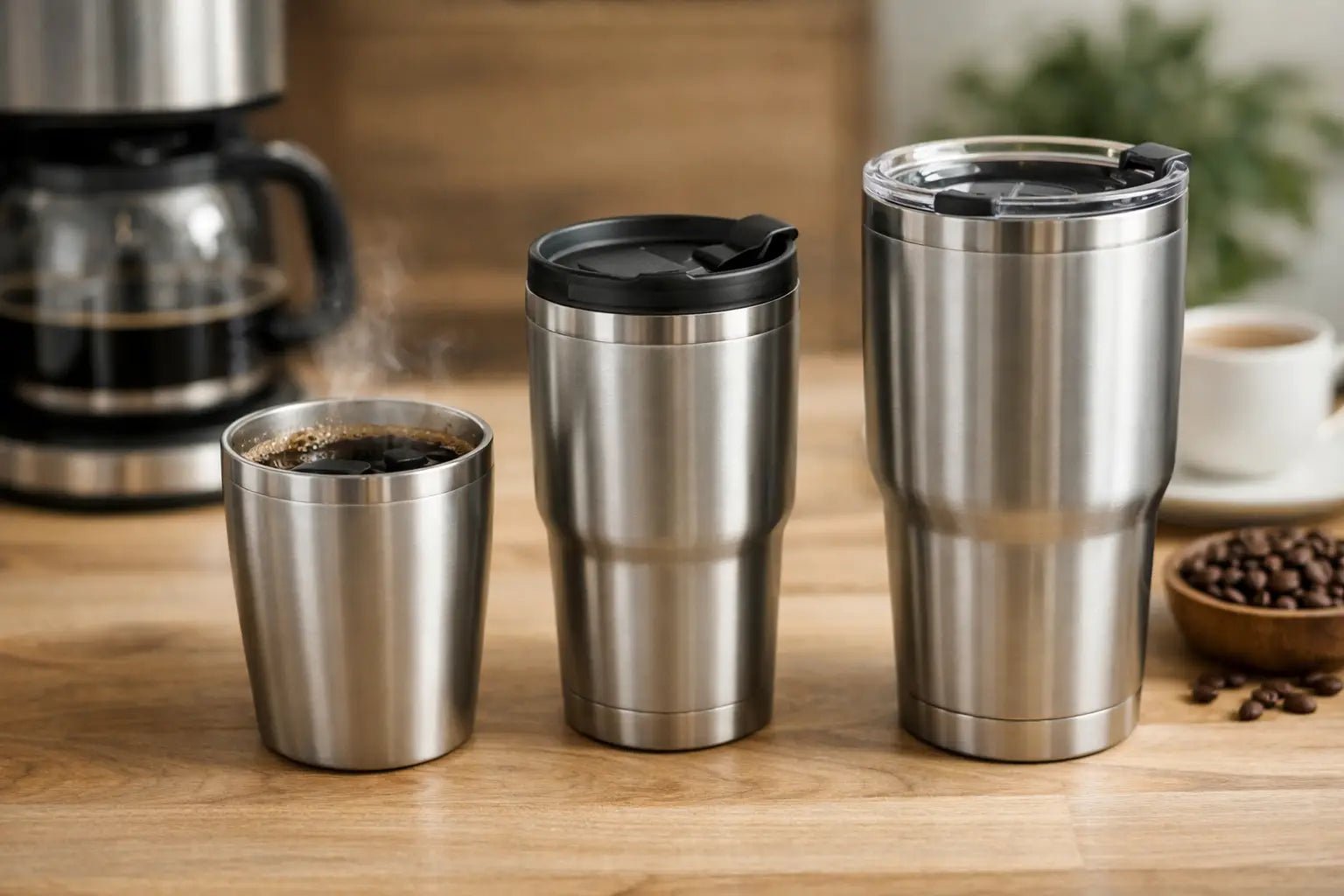 What Size Tumbler for Coffee Works Best?