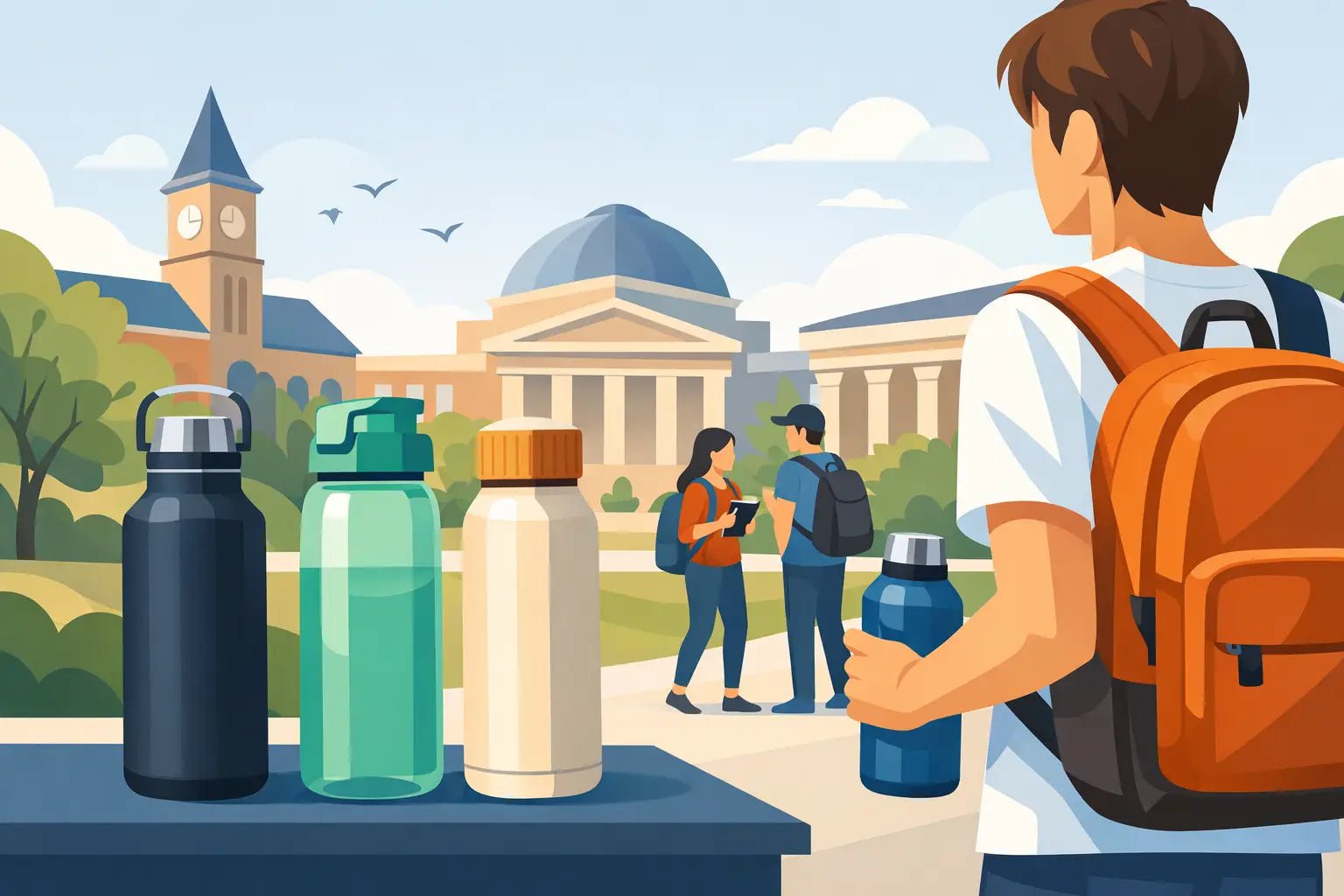 Best Reusable Bottle for University Students