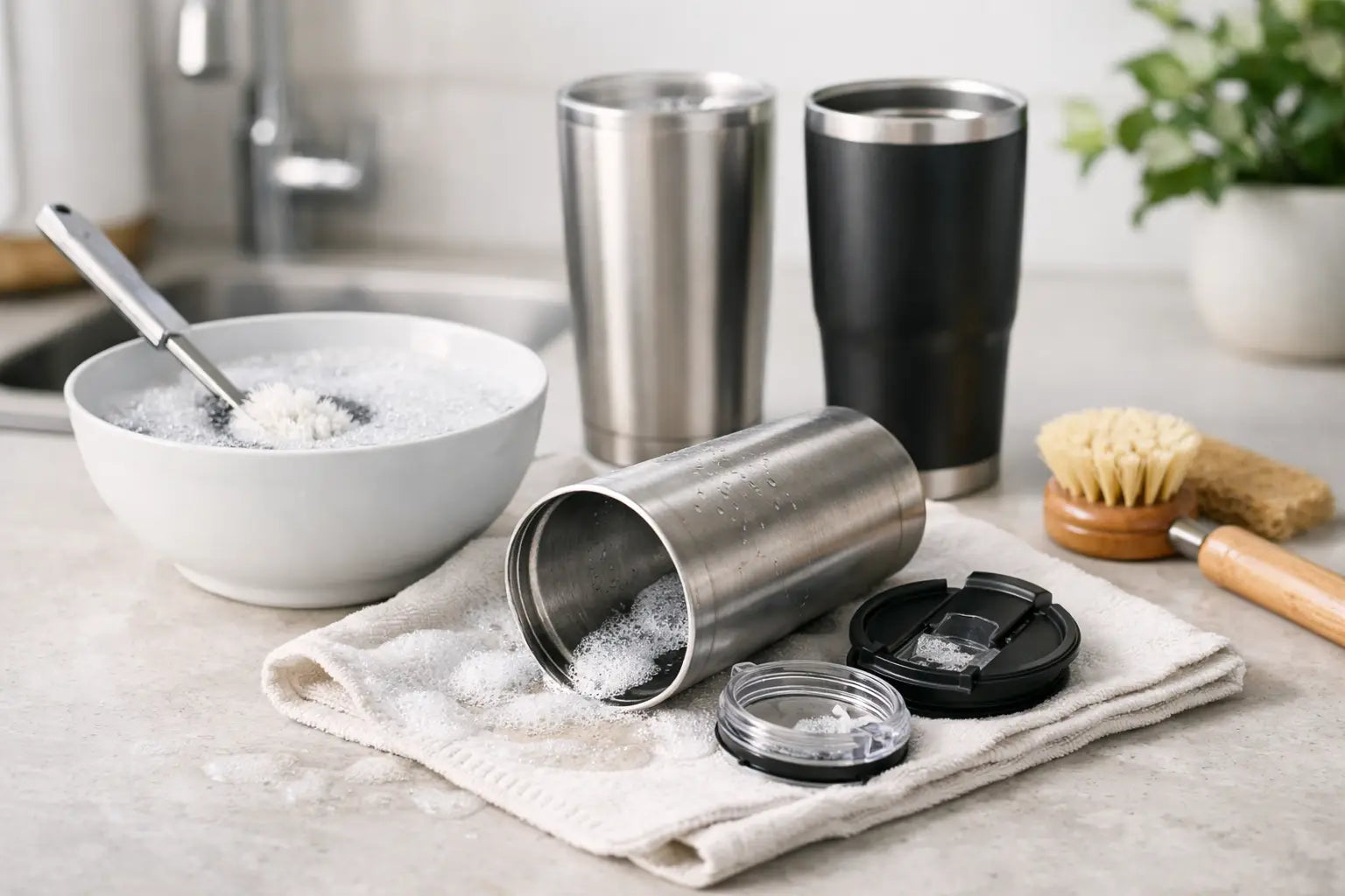 How to Clean Stainless Tumblers Without the Fuss