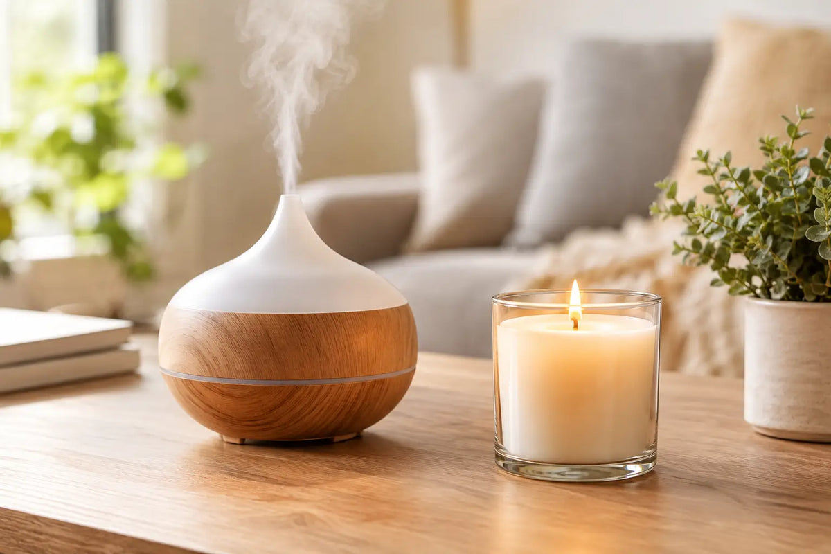 Diffuser vs Scented Candle for Your Home