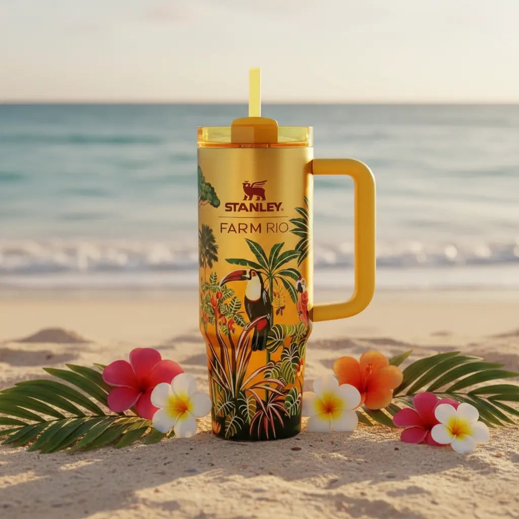Stanley 1913 x FARM Rio Quencher® H2.0 FlowState™ Tumbler 40oz – Woods (Basic Edition)-3