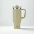 Tyeso 1200ml  Stainless Steel Tumbler - Light Yellow