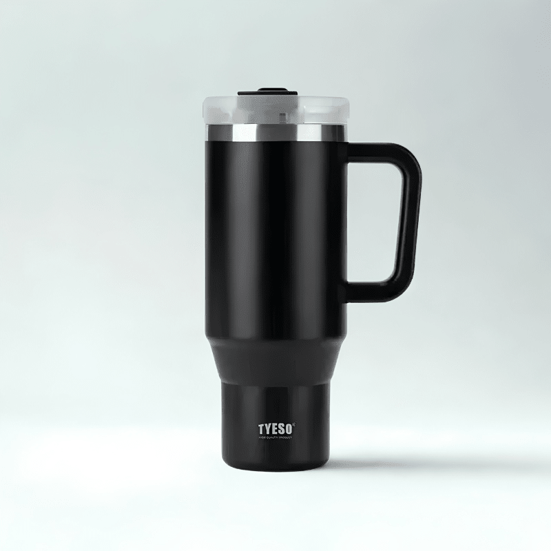 Tyeso 1200ml  Stainless Steel Tumbler - Black
