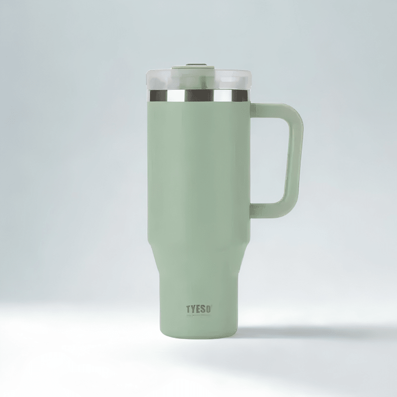 Tyeso 1200ml  Stainless Steel Tumbler - Light Green