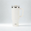 Tyeso 1200ml  Stainless Steel Tumbler - White