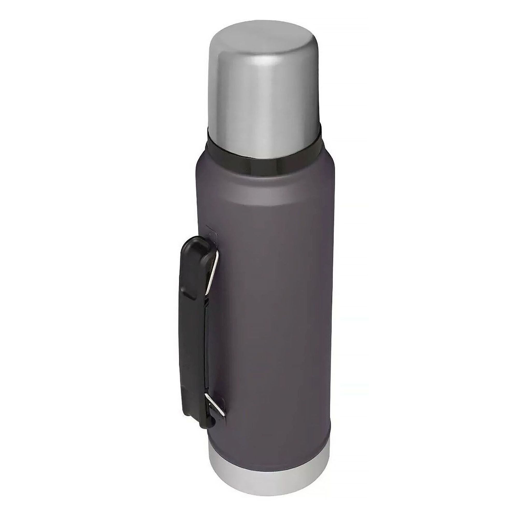 Stanley Legendary Classic 1.0L water bottle with stainless steel body and screw-on lid, designed for durable hydration.