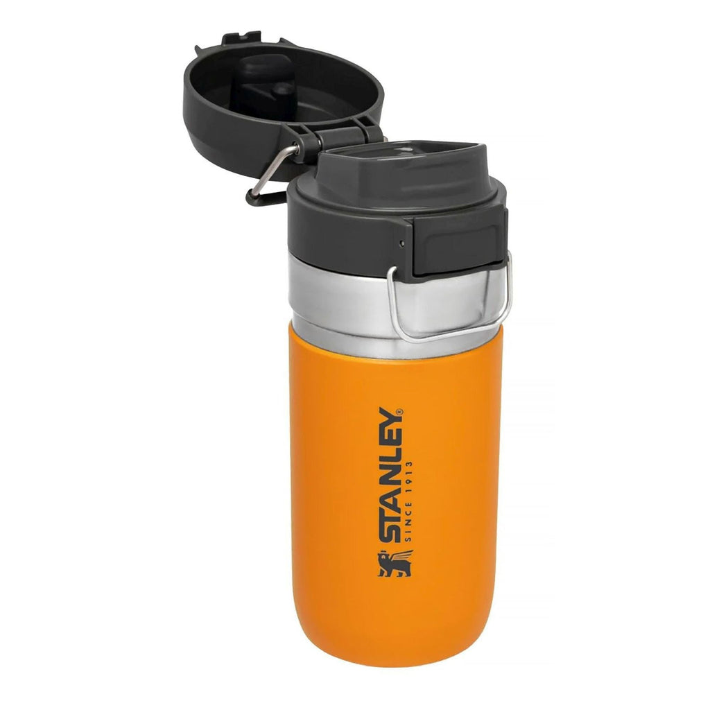 Stanley Quick Flip water bottle in 0.47L with a flip-top lid and durable design for portable hydration.