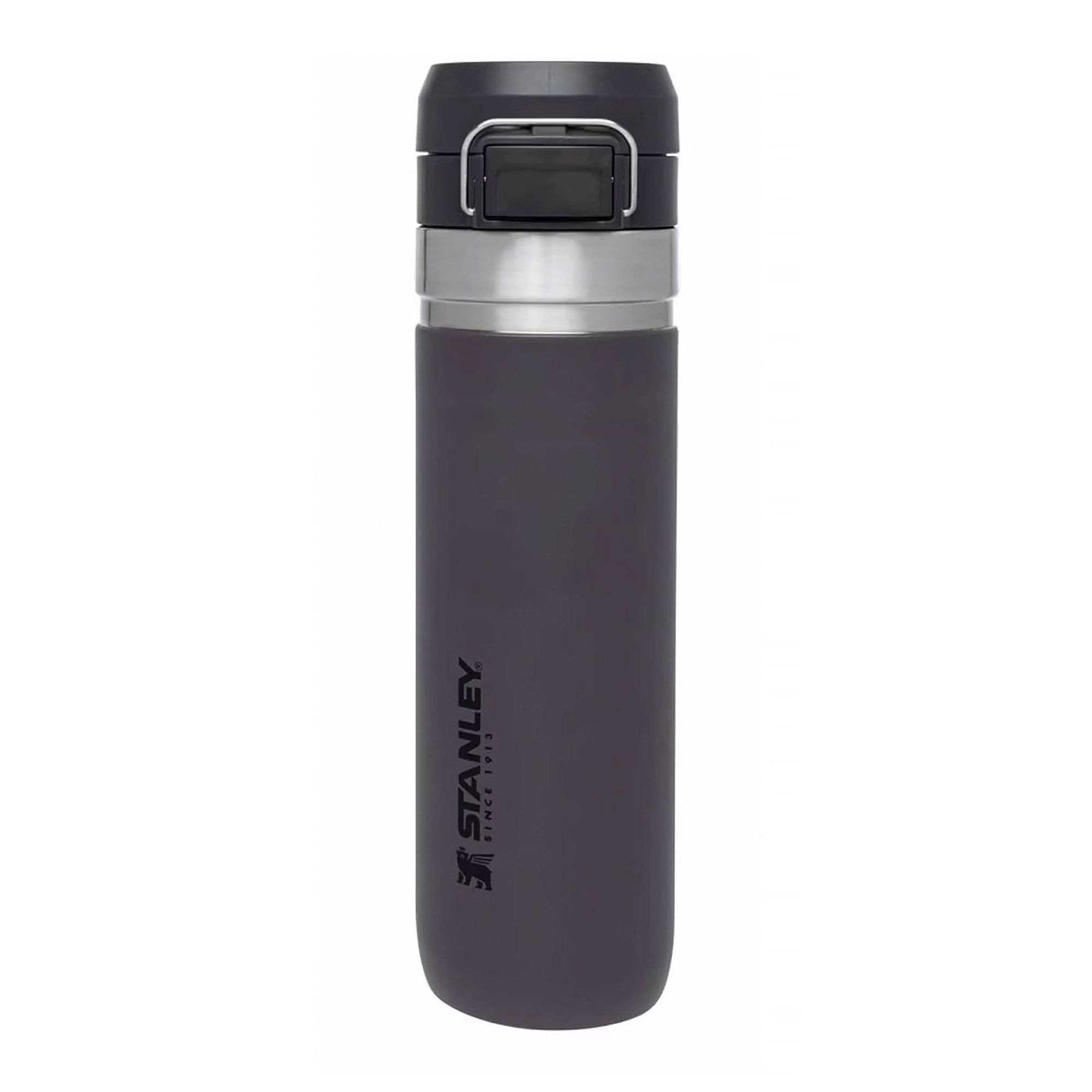 Stanley Quick Flip 0.7L water bottle with flip lid and stainless steel body, ideal for staying hydrated on the go.