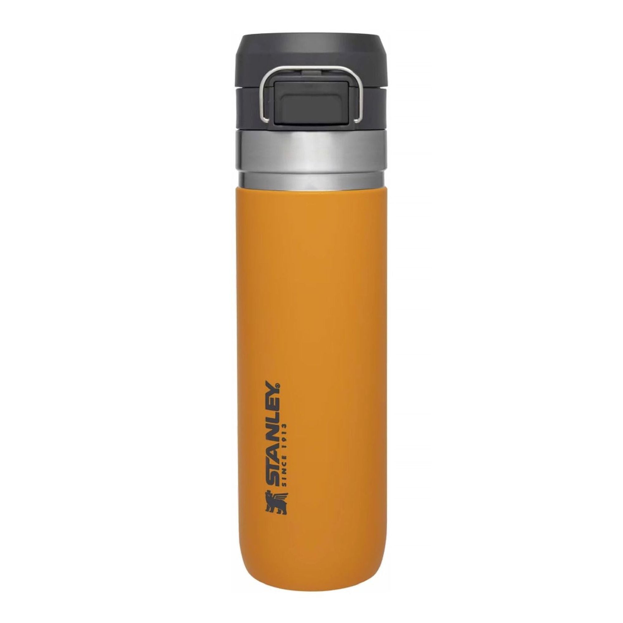 Stanley Quick Flip Water Bottle 0.7L with spill-proof lid and ergonomic design, suitable for outdoor and daily hydration.