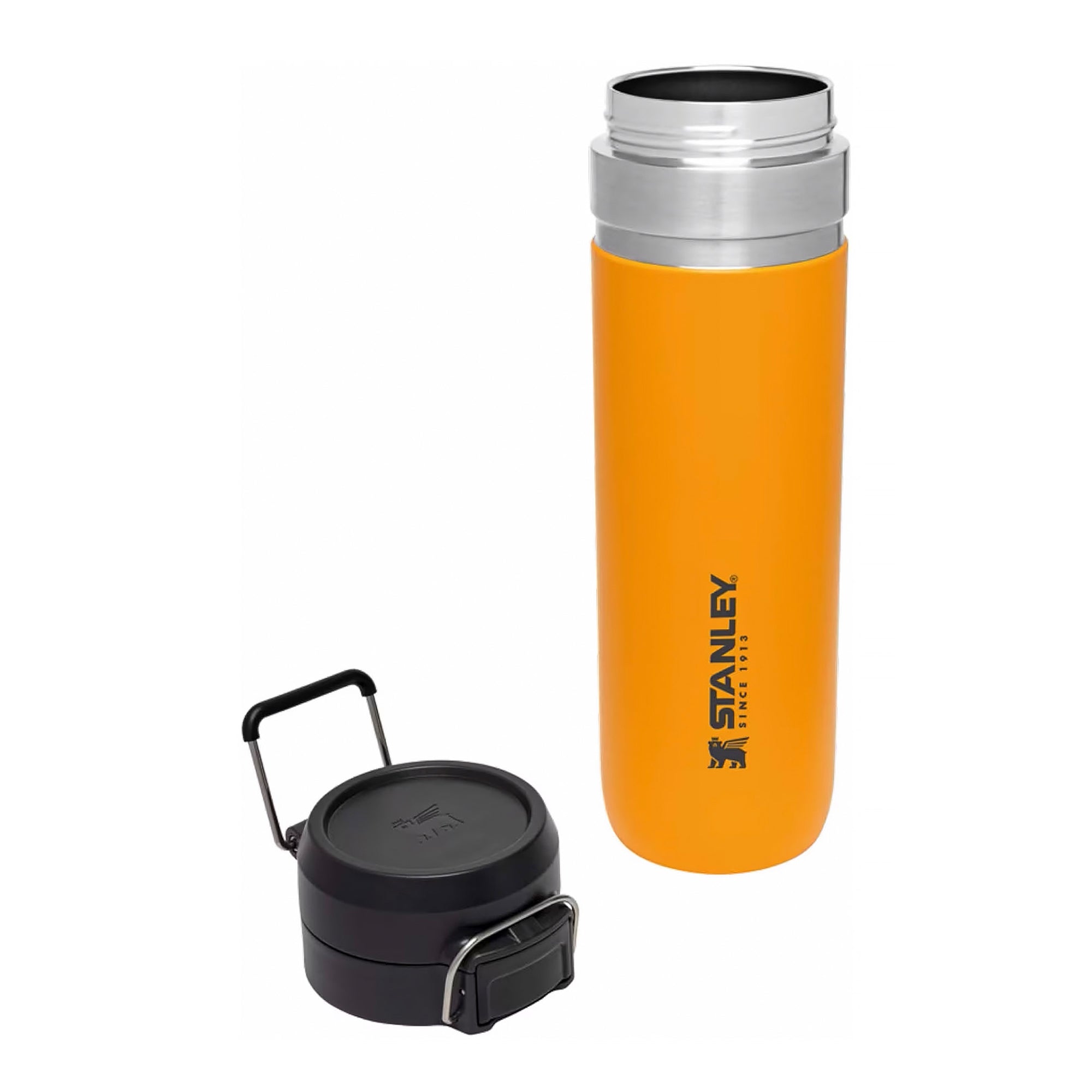 Stanley Quick Flip Water Bottle 0.7L with flip-top lid and ergonomic design, perfect for outdoor and everyday hydration.
