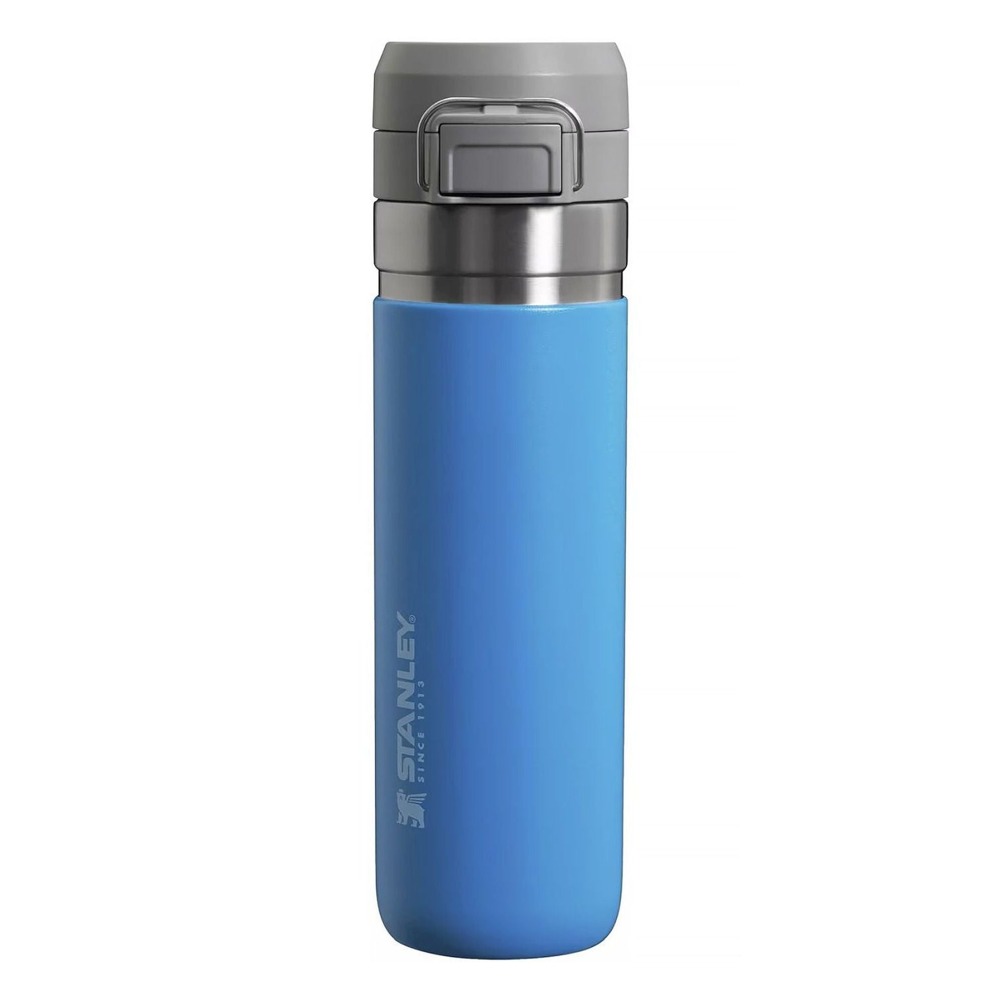 Stanley Quick Flip 0.7L water bottle with flip lid and ergonomic design for easy hydration.