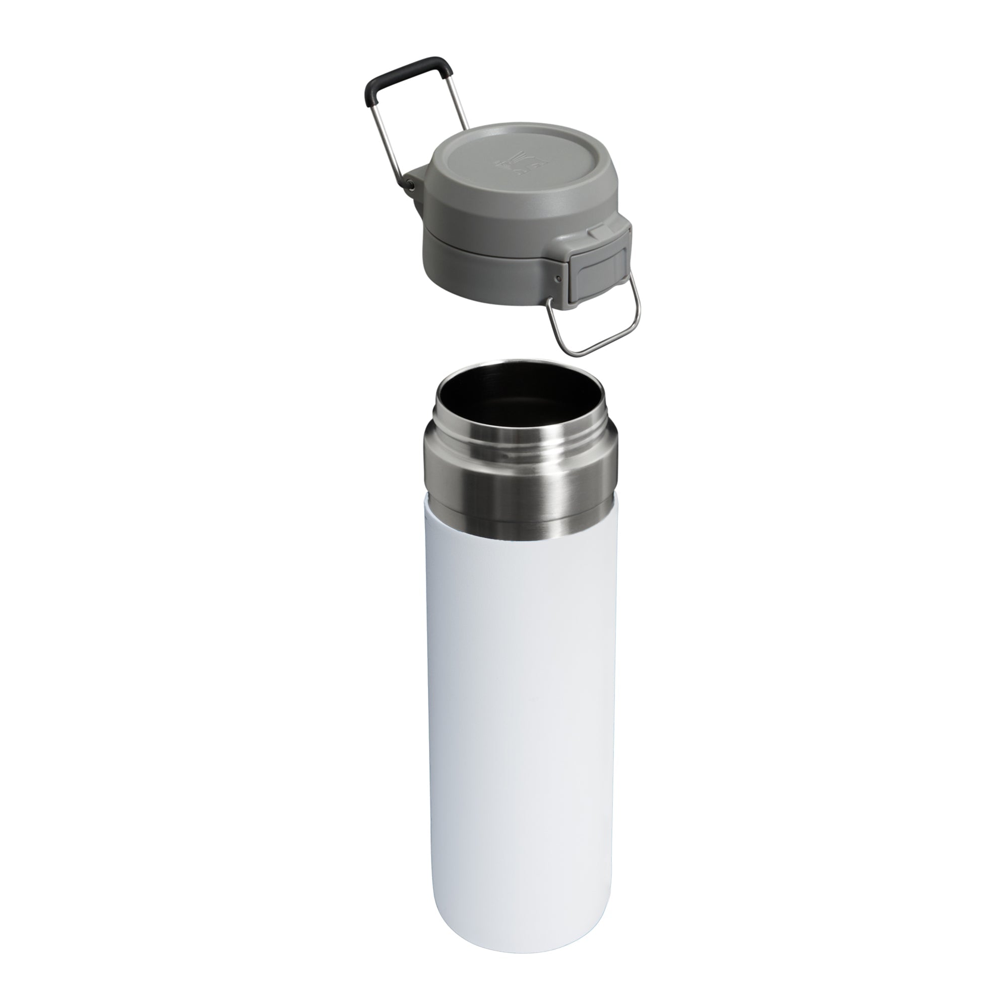 Stanley Quick Flip Water Bottle 0.7L with flip lid, made of durable plastic, featuring a sleek design for easy hydration on the go.