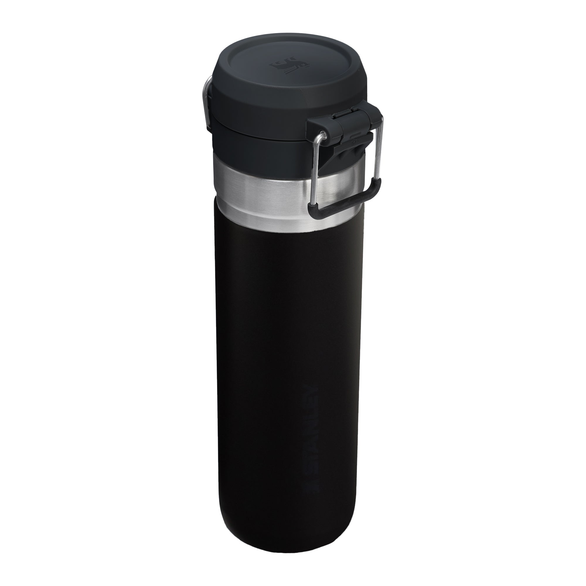 Stanley Quick Flip Water Bottle 0.7L with flip-top lid and ergonomic design, ideal for hydration on the go.