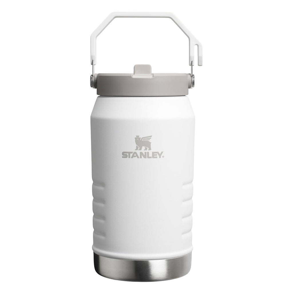 Stanley IceFlow Flip Straw 2.0 1.9L water bottle with flip straw lid and durable design for outdoor hydration.