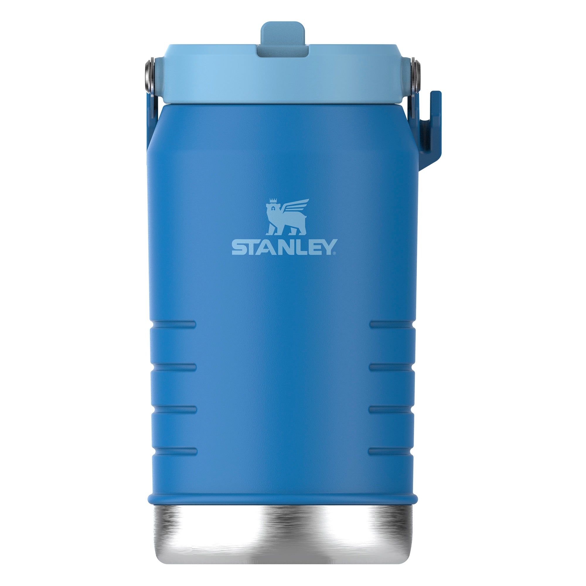 Stanley IceFlow Flip Straw 2.0 1.9L water bottle with flip straw and durable design for hydration on the go.