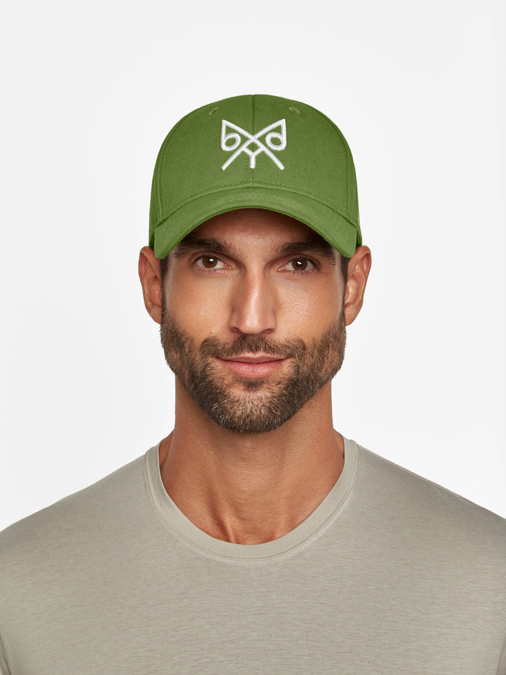 BDXY Studios "The Focus" Oregon Green baseball cap with curved brim and adjustable strap, casual headwear for men and women.