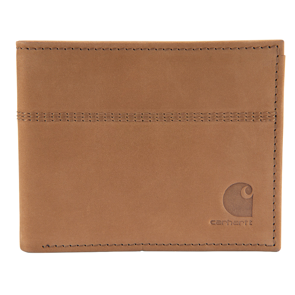 Carhartt B0000207 Saddle Leather BiFold Wallet