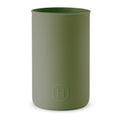 HYDY silicone sleeve in Seaweed Green, designed for 20 fl oz bottles, featuring a smooth, flexible silicone material.