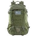 HikeWare 30L military style backpack with multiple compartments and rugged design, ideal for outdoor and tactical use.