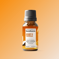 Scandiscents Honey & Vanilla fragrance oil bottle with a clear label and golden liquid inside.