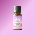 Scandiscents Sweet Dreams essential oil blend in a glass bottle with a dropper, featuring calming herbal and floral ingredients.