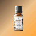 Scandiscents Tobacco & Vanilla fragrance oil bottle with label, showcasing warm, rich scent blend in a clear glass container.