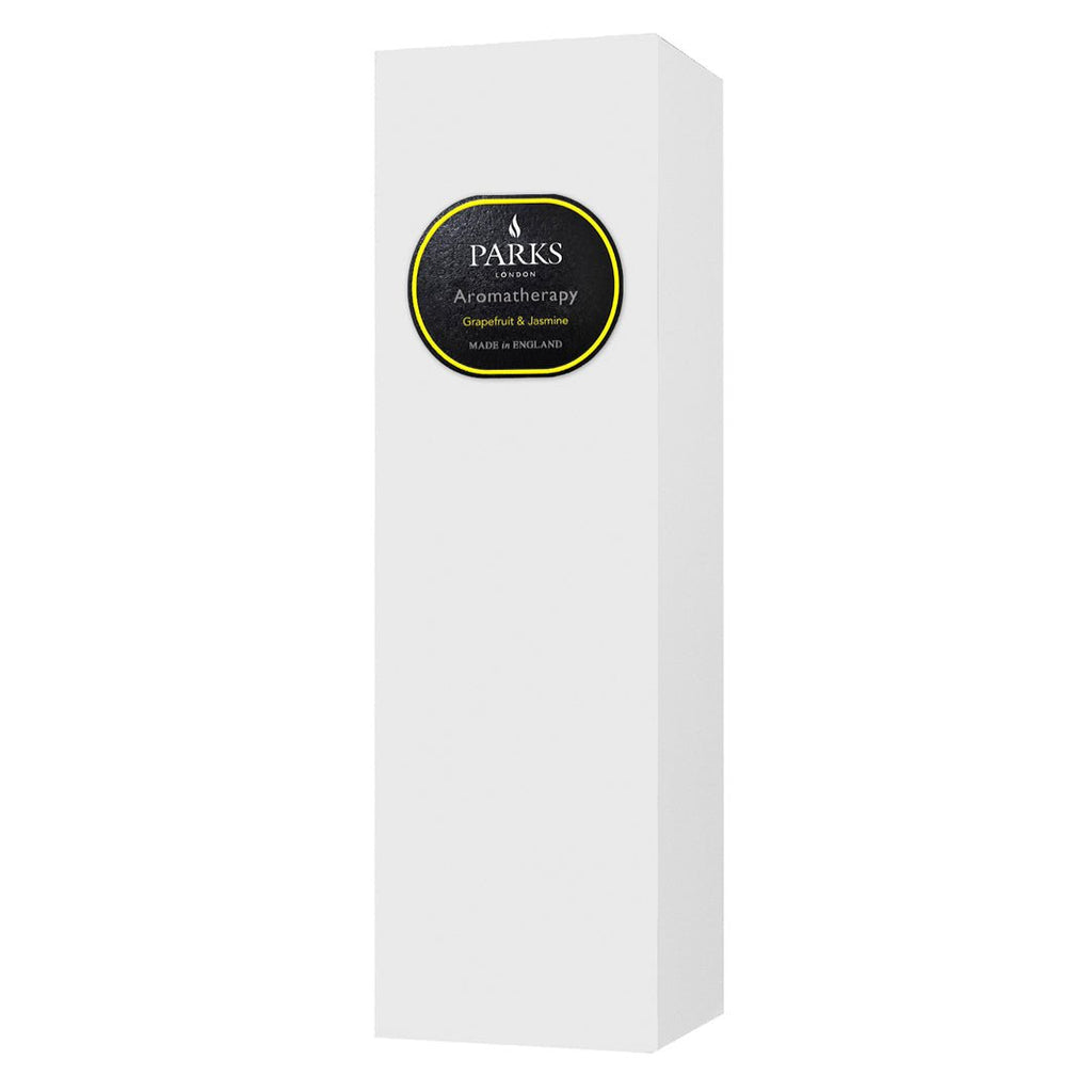Parks Candles grapefruit and jasmine reed diffuser 100ml with glass bottle and reed sticks for home fragrance.