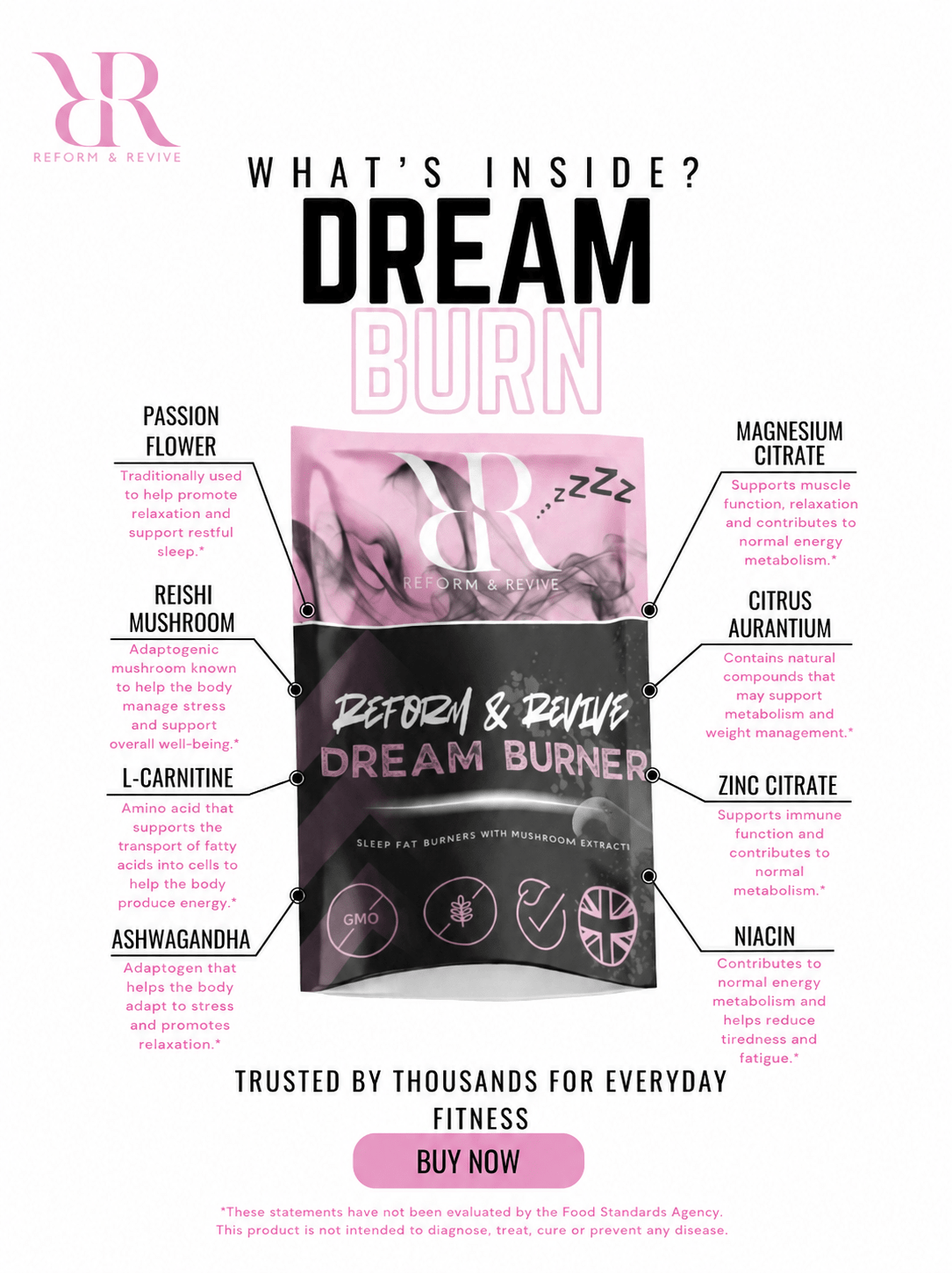 DreamBurn Formule de bien-être nocturne