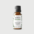 Scandiscents eucalyptus essential oil bottle with a label, displayed against a plain background.