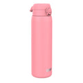 ION8 1L leak-proof thermal water bottle with rose bloom design, insulated for hot or cold beverages, durable and portable.