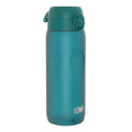 ION8 Recyclon Aqua 750ml water bottle made of recyclable plastic, featuring a clear design with a screw cap and ergonomic shape.