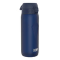ION8 Recyclon navy 750ml water bottle with a sleek design and screw-top lid, perfect for staying hydrated on the go.
