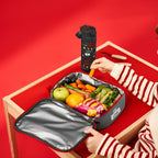 Insulated kids lunch bag by ION8 featuring a gamer design, medium size, perfect for school or outings.