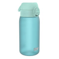 ION8 Recyclon leak-proof kids water bottle in Sonic Blue, 350ml (12oz), with durable, child-friendly design and secure lid.