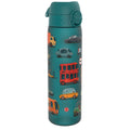 Ion8 Leak Proof Slim Water Bottle, 500ml recyclable Recyclon water bottle with a sleek design and secure lid.