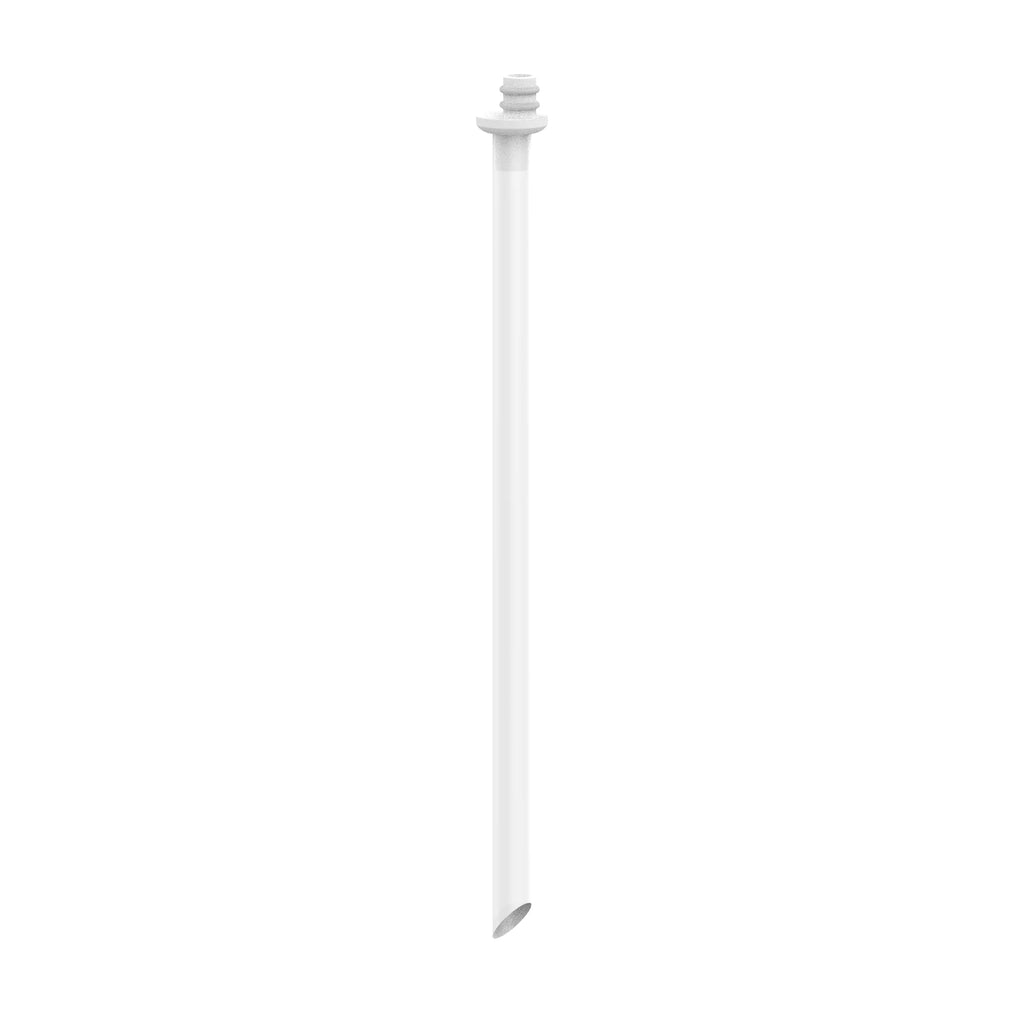 X-Large straw for 900ml-1200ml ION8 bottles, add-on accessory, durable plastic drinking straw for hydration.