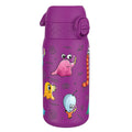 ION8 leak-proof kids water bottle with alien design, stainless steel, 400ml capacity, ideal for children’s hydration.