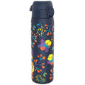 Ion8 Recyclon leak-proof slim water bottle with bird design, 500ml (18oz), featuring a sleek, portable water container.