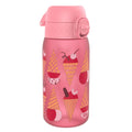 Ion8 leak-proof kids' water bottle with ice cream design, 350ml Recyclon water bottle for children, durable and reusable.