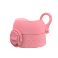 Ion8 leak-proof water bottle replacement lid in rose bloom for small and medium bottles, designed as a stylish water bottle accessory.