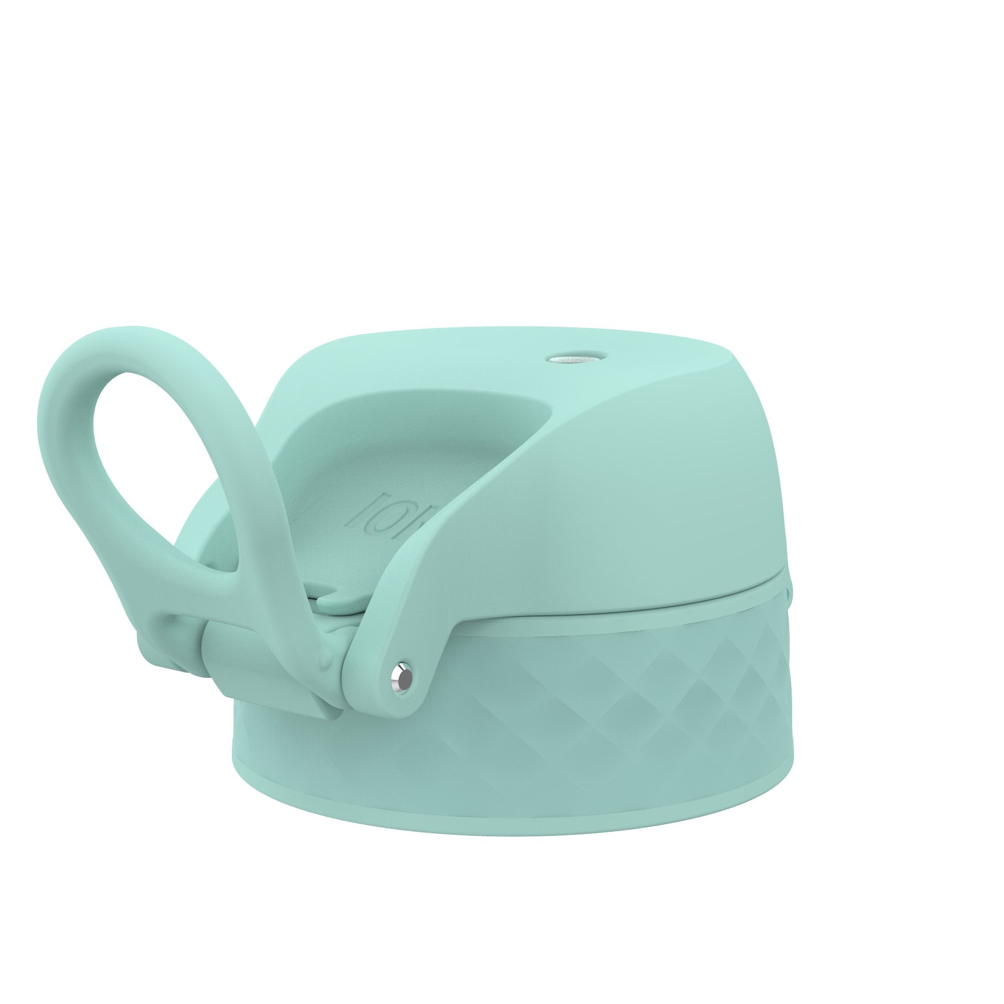 ION8 leak-proof water bottle replacement lid in sonic blue, small/medium size, part of Xtras & Add-Ons collection.