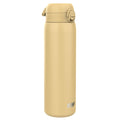 Ion8 stainless steel 1-liter desert water bottle, leak-proof design, durable and portable for outdoor hydration.