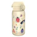 Ion8 Leak Proof Kids Water Bottle with Bugs Life design, 350ml recyclable Recyclon water bottle showing colorful cartoon bugs