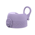 Light purple leak-proof water bottle replacement lid for large ION8 water bottles, designed for secure, spill-free hydration.