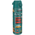 Ion8 leak-proof slim thermal steel water bottle, 500ml insulated water bottle for automobiles, durable and spill-proof.