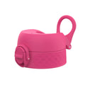 Pink leak-proof water bottle replacement lid for large ION8 bottles, designed for secure and easy hydration.